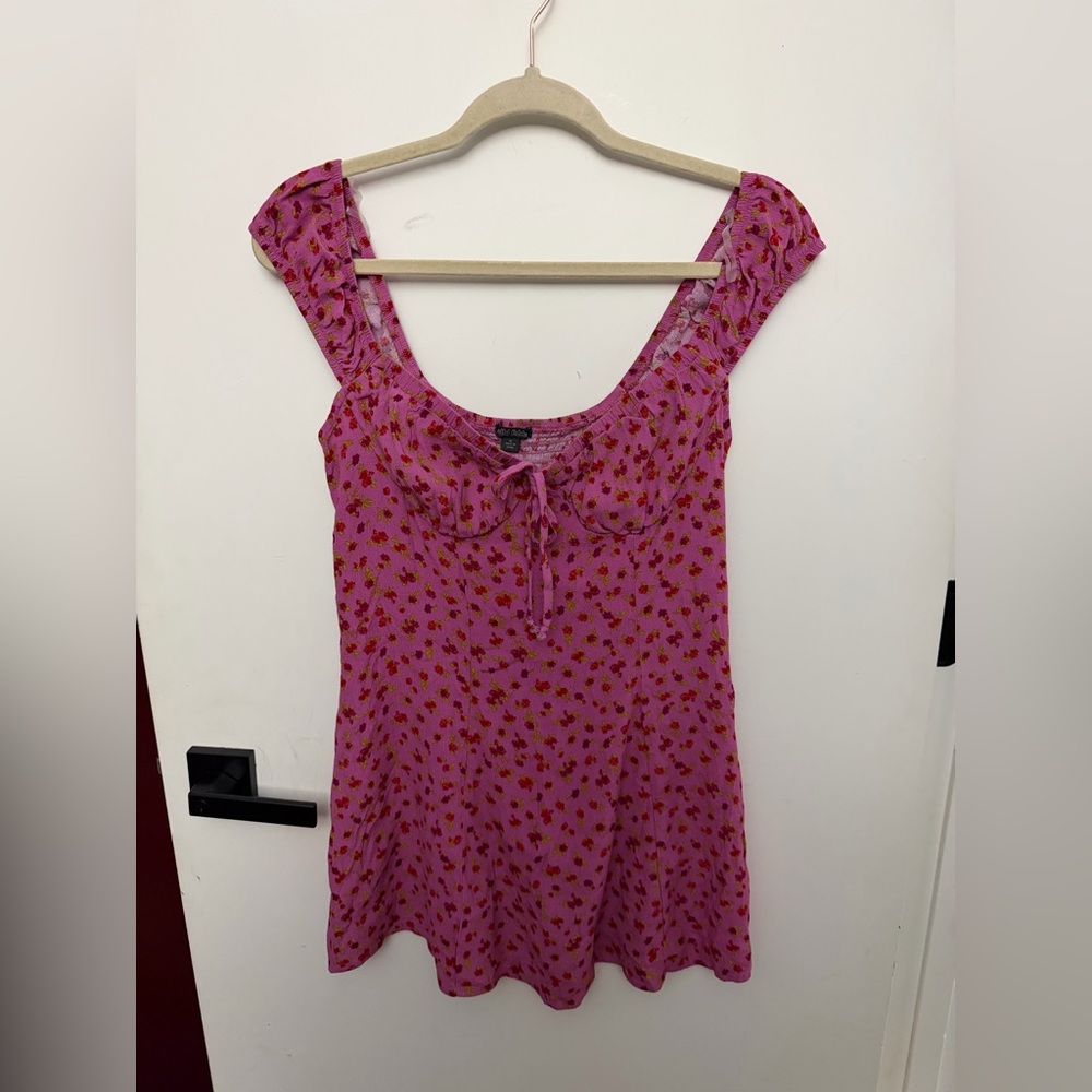 Wild Fable Pink Floral Blouse